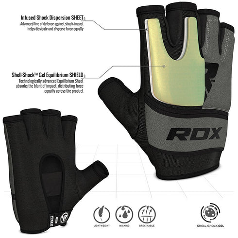RDX X6 INNER GLOVES/Gry-3